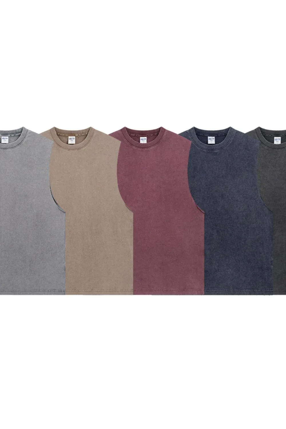 Men's Round Neck Tank, image 9