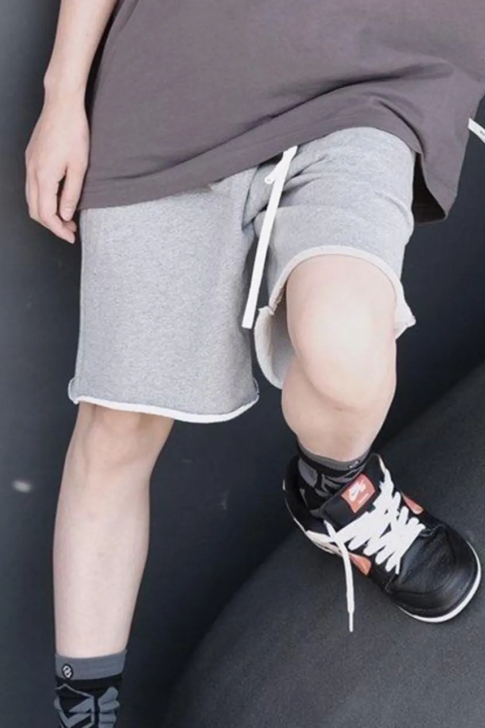 Men's Plus Size Drawstring Shorts, image 5