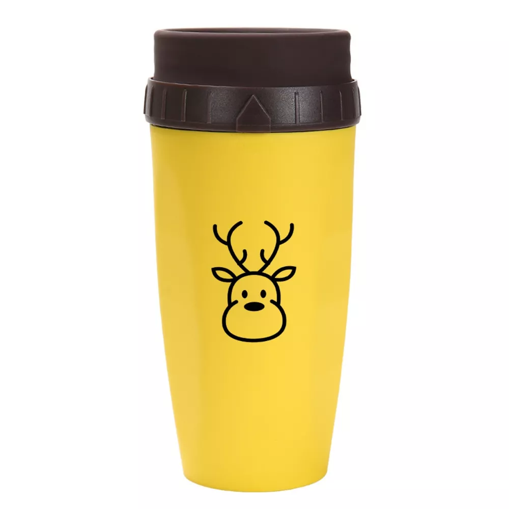 Christmas Cartoon Character Kettle with Straw