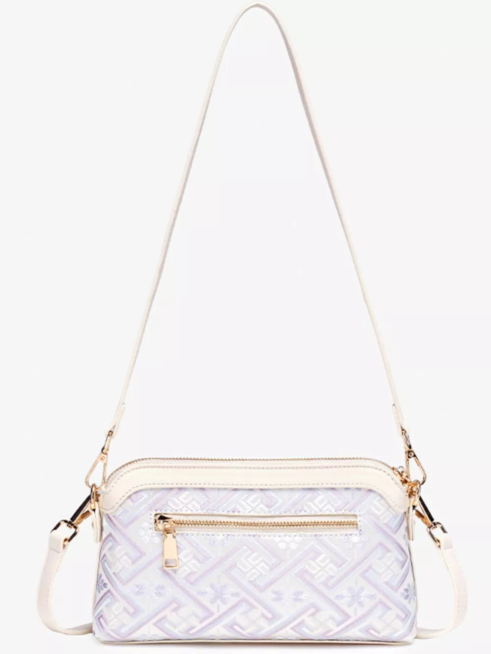 Geometric Pattern Crossbody Bag, image 10