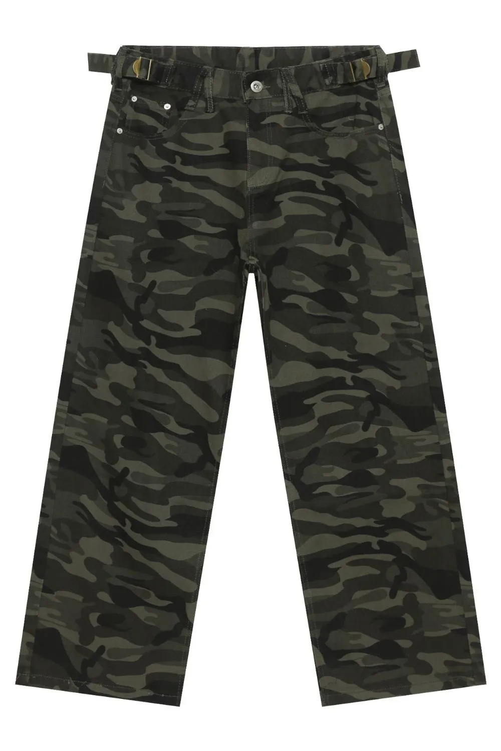 Men's Camouflage Jeans with Pockets, image 5