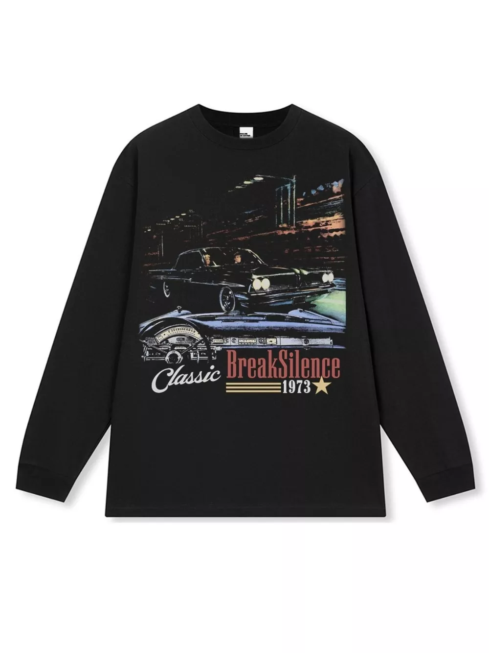 Men's Graphic Long Sleeve Sweatshirt, image 2