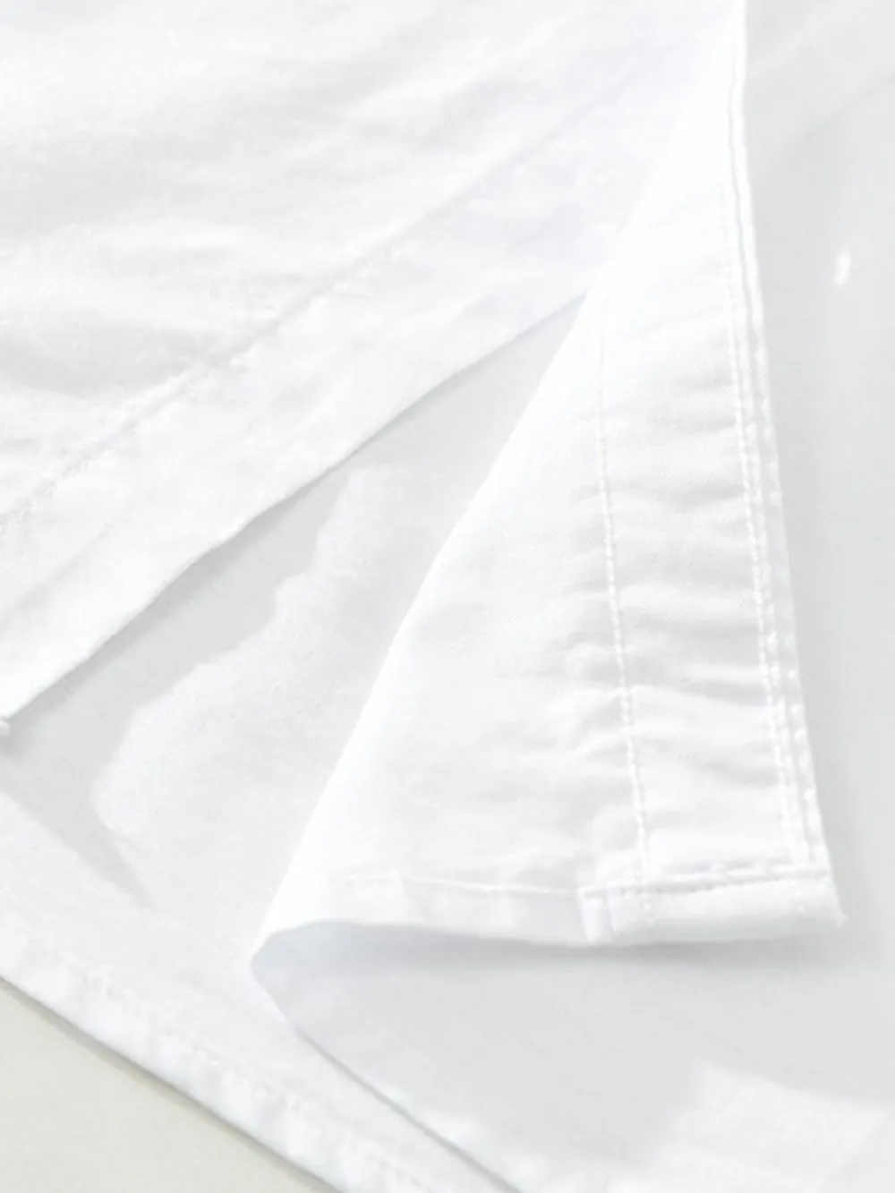 Men's Plus Size Short Sleeve Button-Up Shirt, image 5