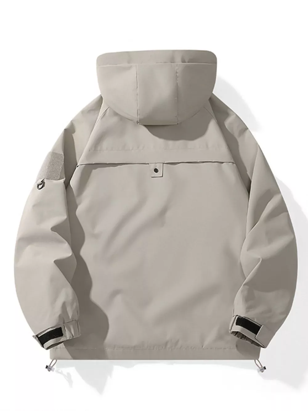 Men's Full Size Hooded Windproof Outdoor Jacket Plus Size, image 6