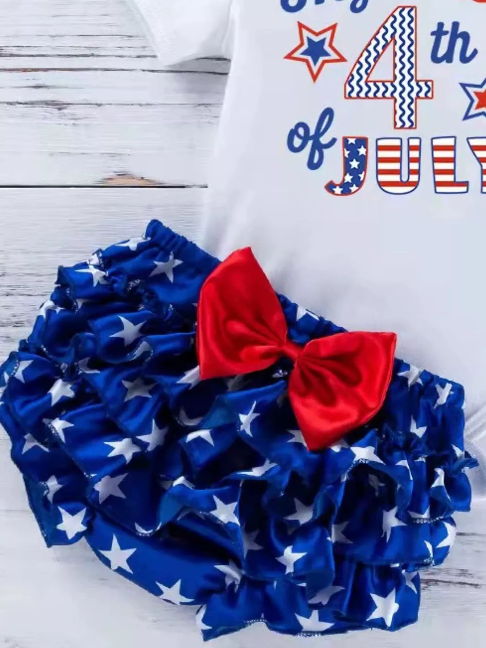Children's Little Miss America Patriotic Outfit Set, image 18