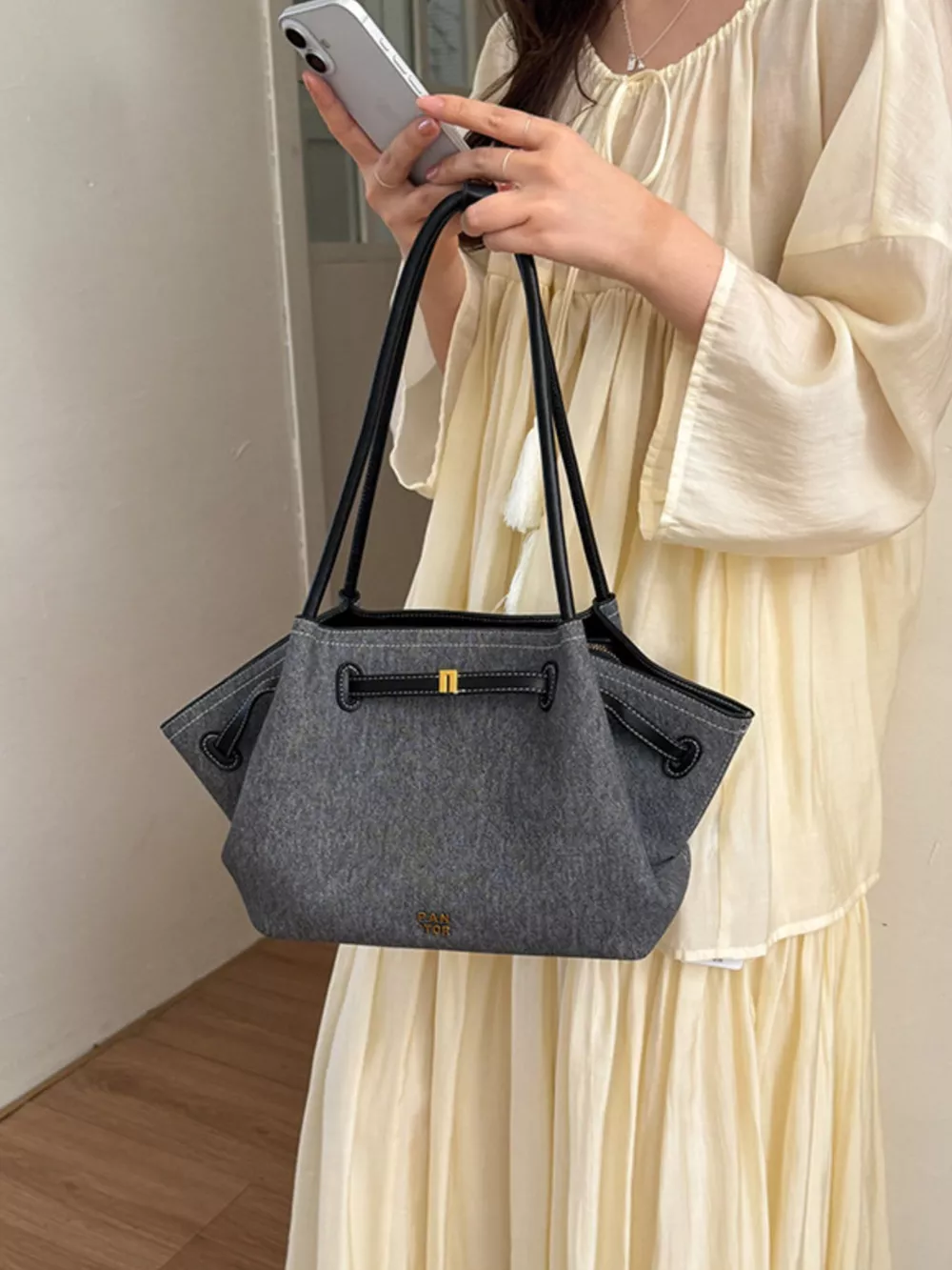 PU Leather Tote Bag, image 4