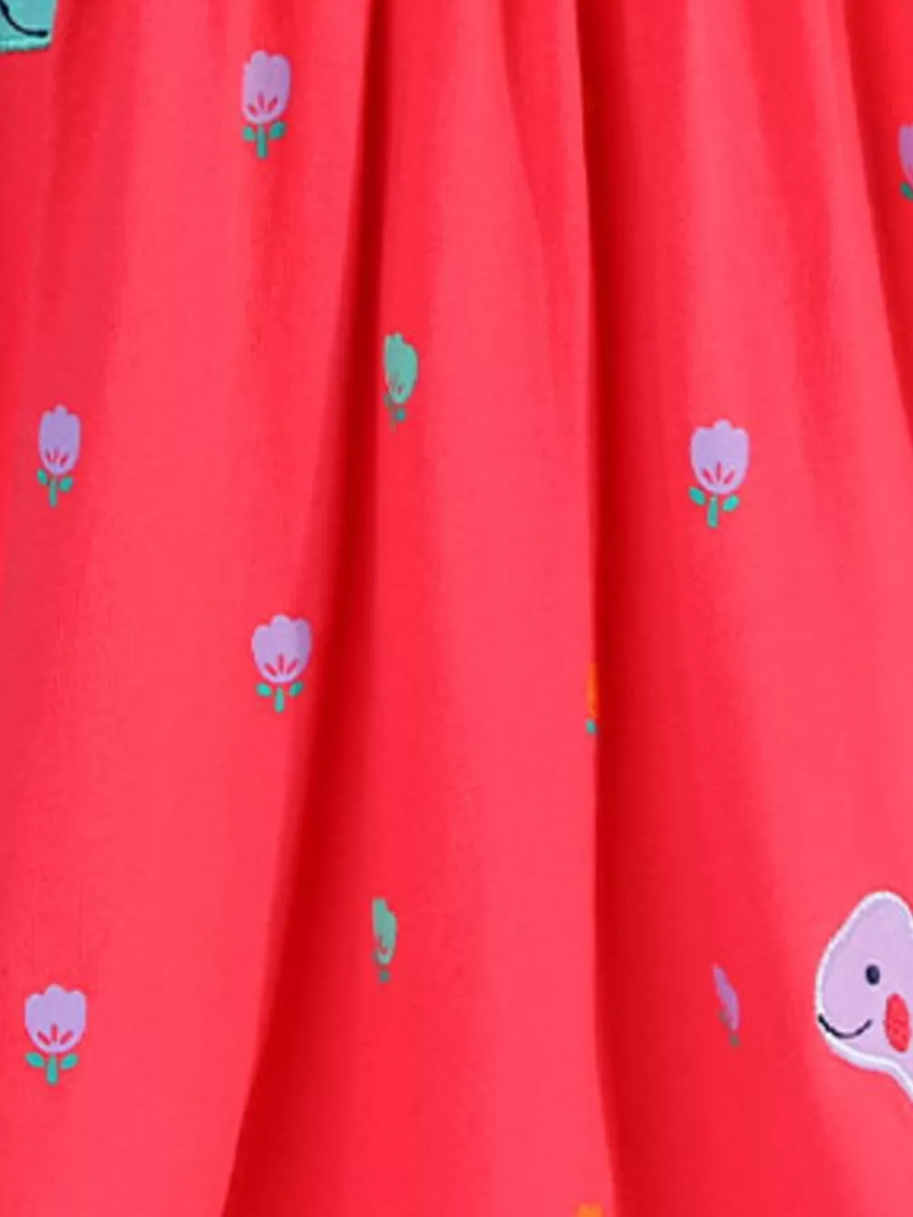 Children's Dinosaur Button-Front Dress, image 2