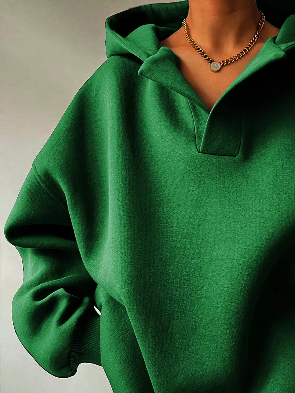 Dropped Shoulder Long Sleeve Sweatshirt, image 21