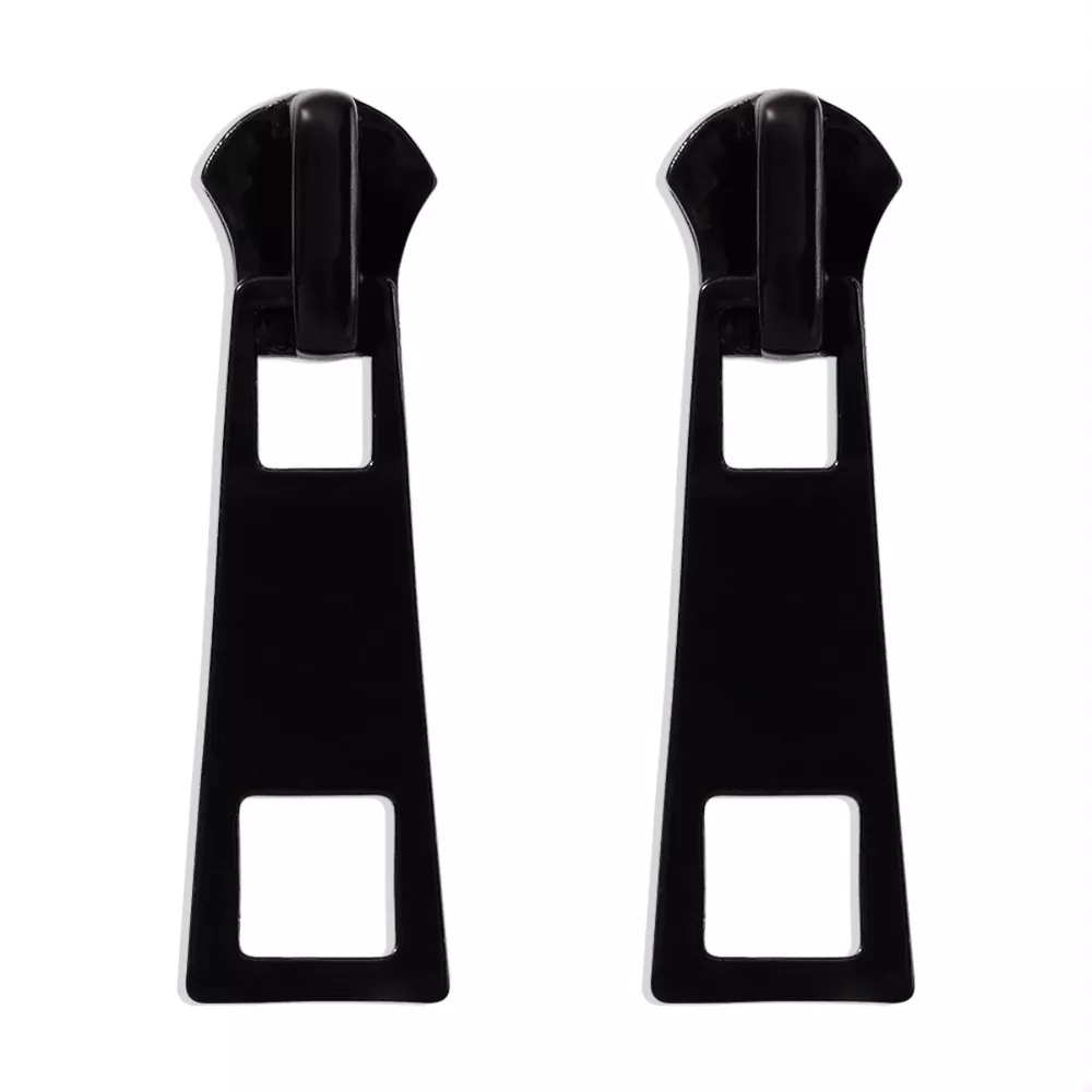 Colorful Zipper Drop Earrings