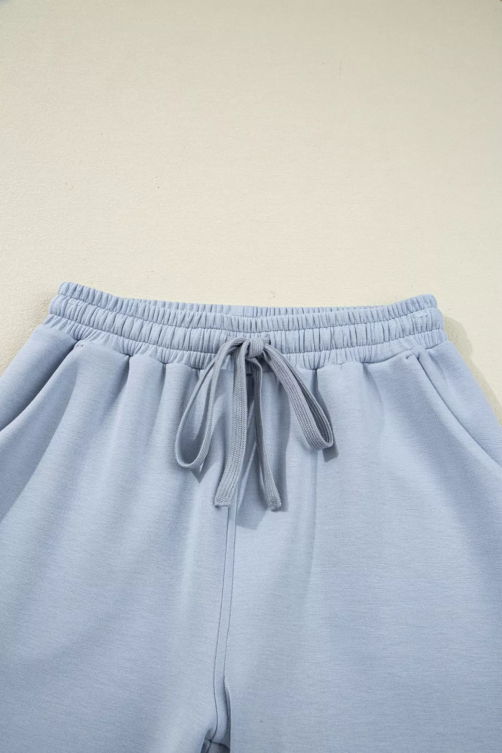 Half Zip Thumbhole Sleeve Hoodie and Pants 2pcs Outfit, image 11
