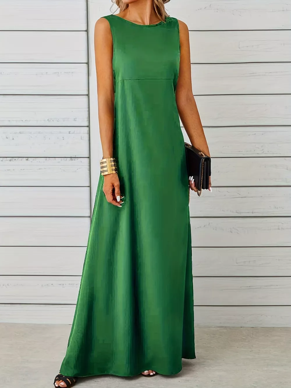 Sleeveless Flowy Maxi Dress, image 28