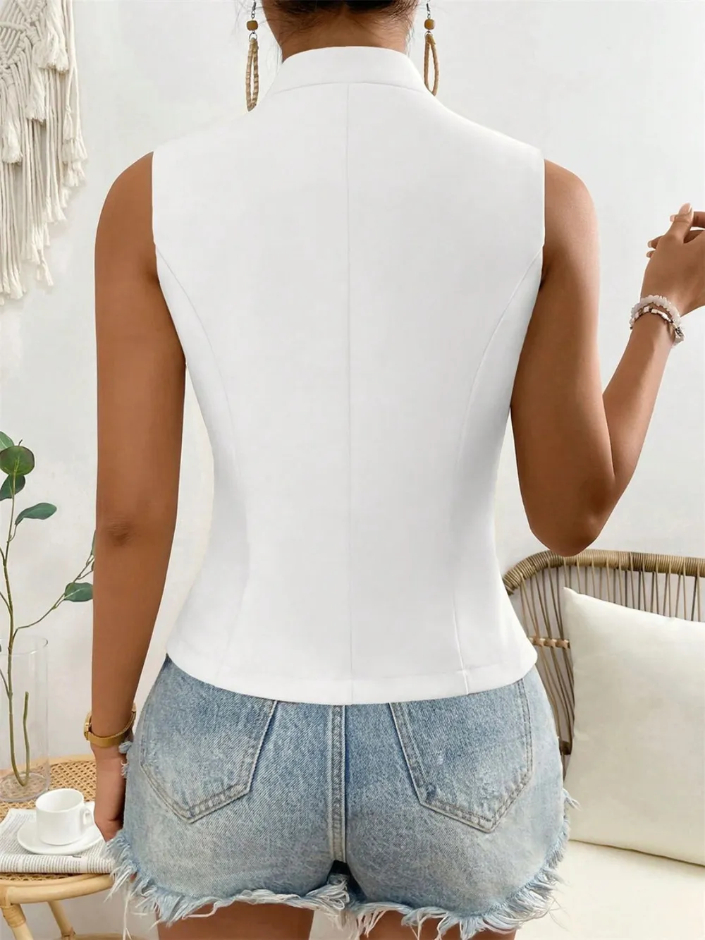 Button Down Vest Coat, image 15