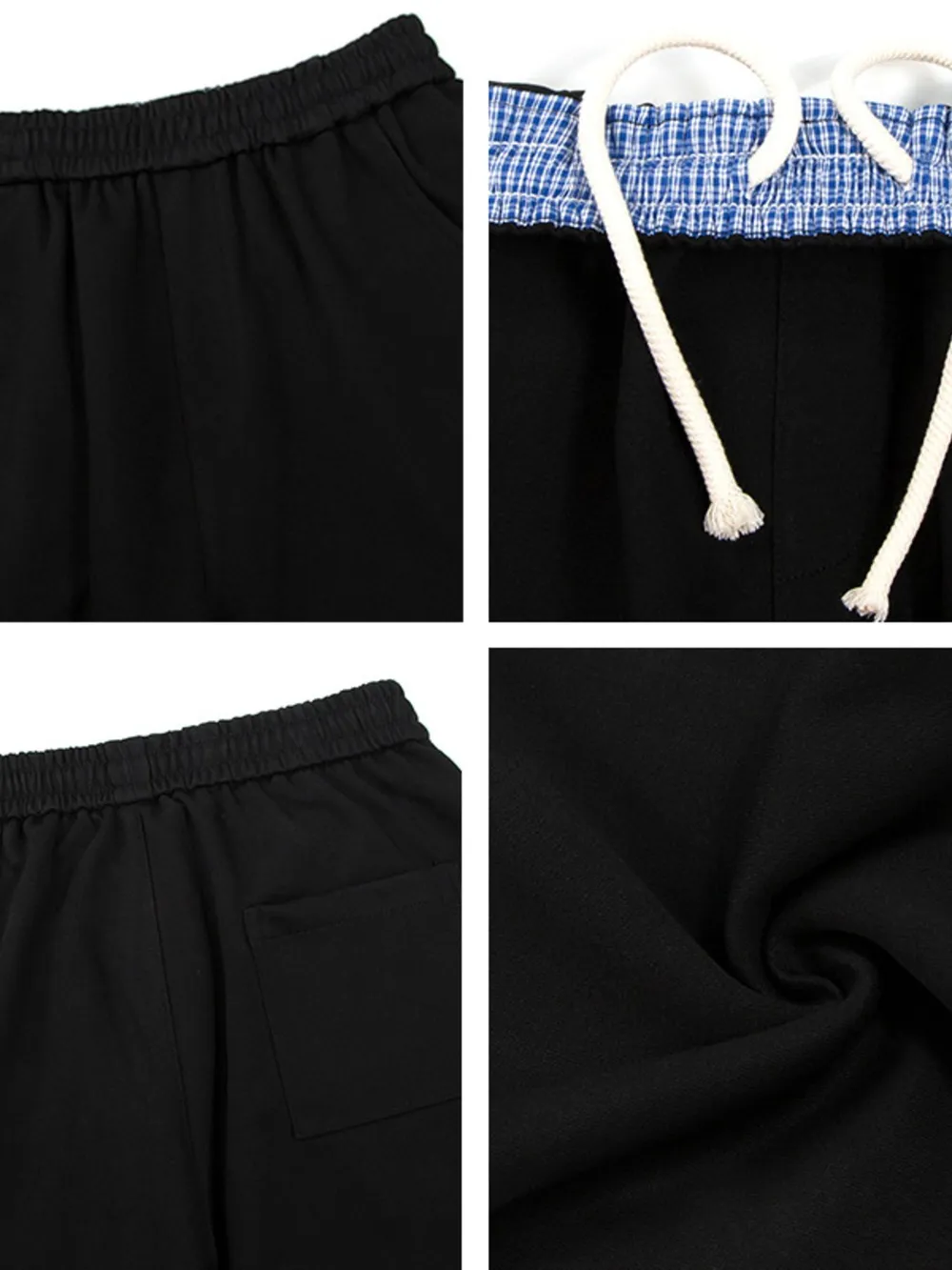 Men's Wide Leg Drawstring Casual Pants, image 6