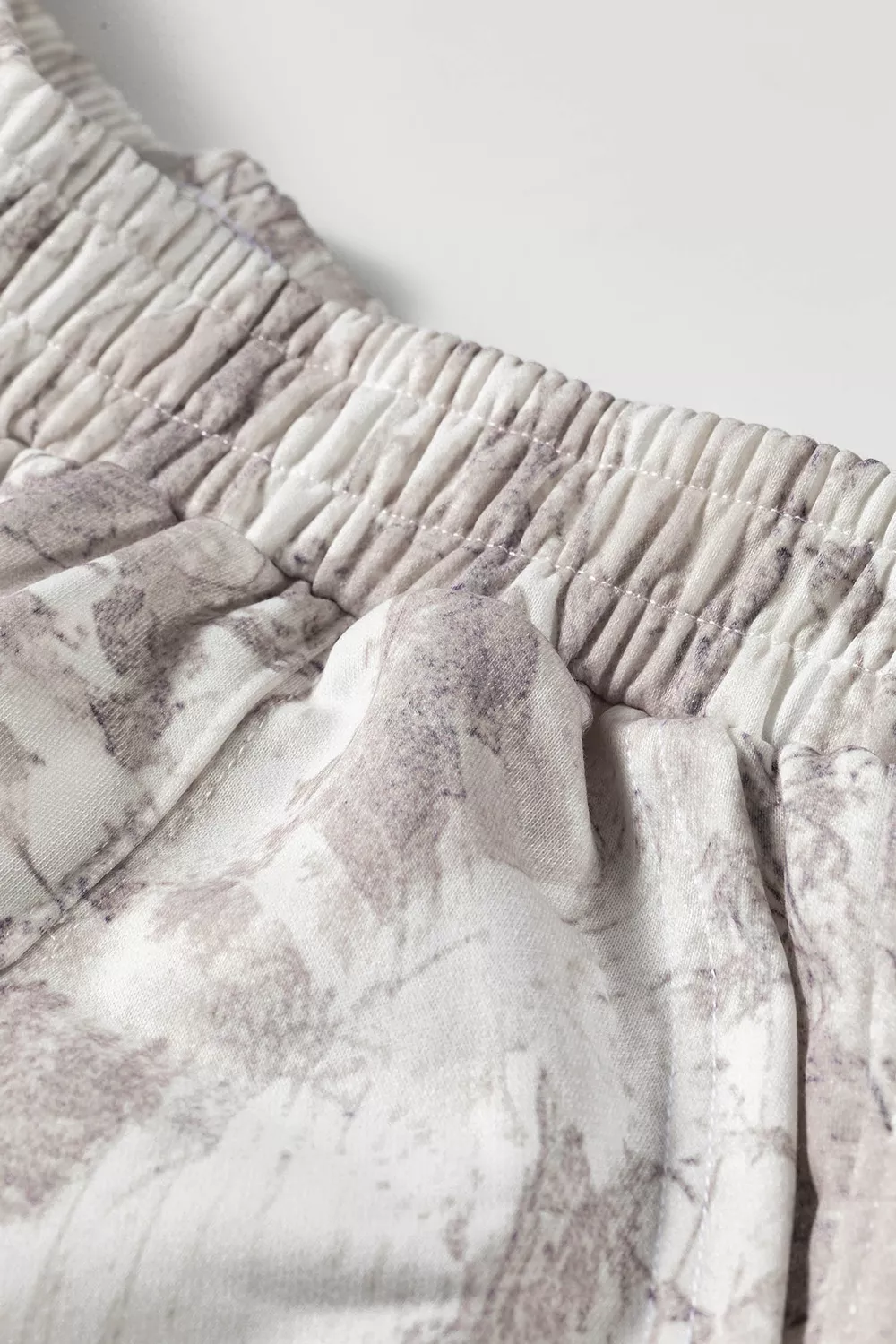 Multicolour Abstract Print Long Sleeve Elastic Waist Pant Set, image 14