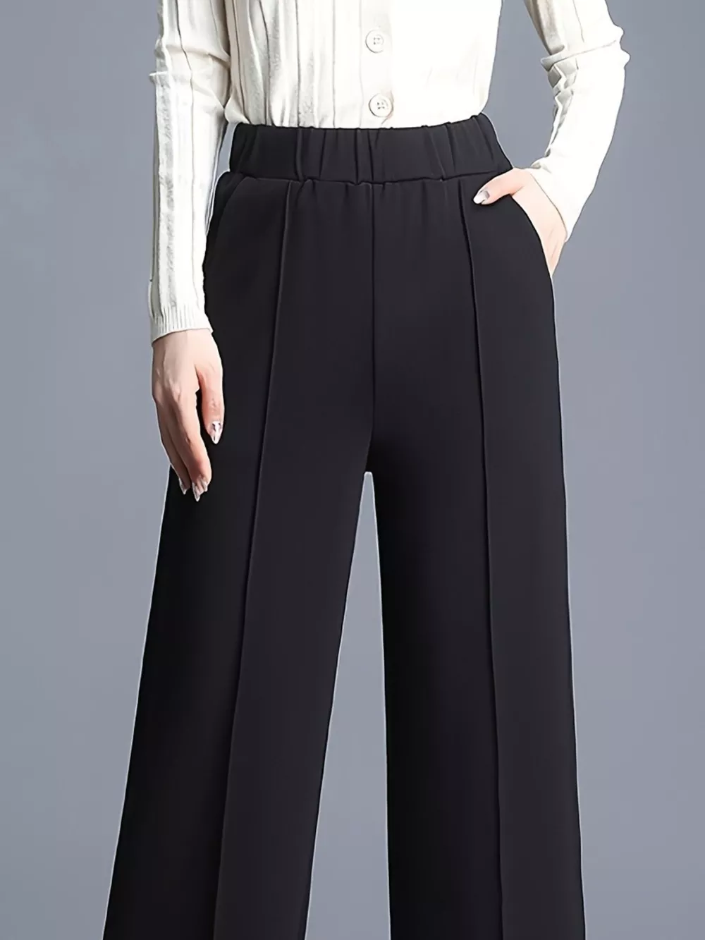 High Waist Wide Leg Pants, image 5