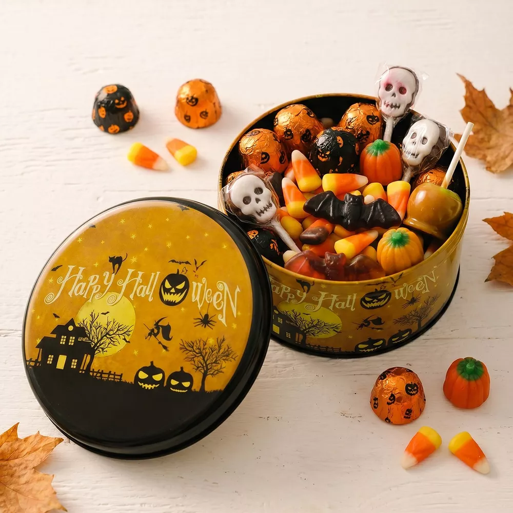 Halloween Decorative Metal Candy Tin, image 2