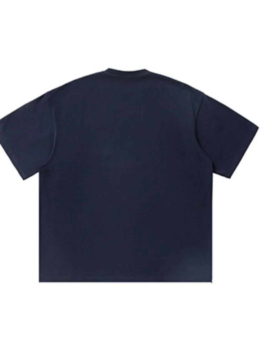 Men's Plus Size Round Neck Embroidered T-Shirt, image 9