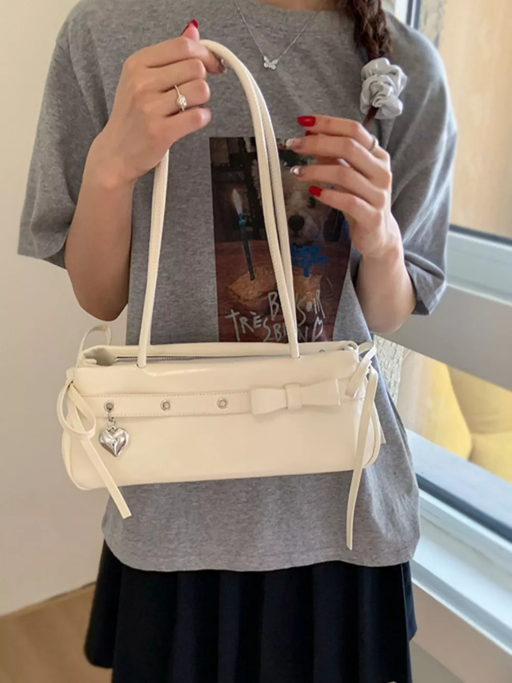 PU Leather Shoulder Bag, image 16