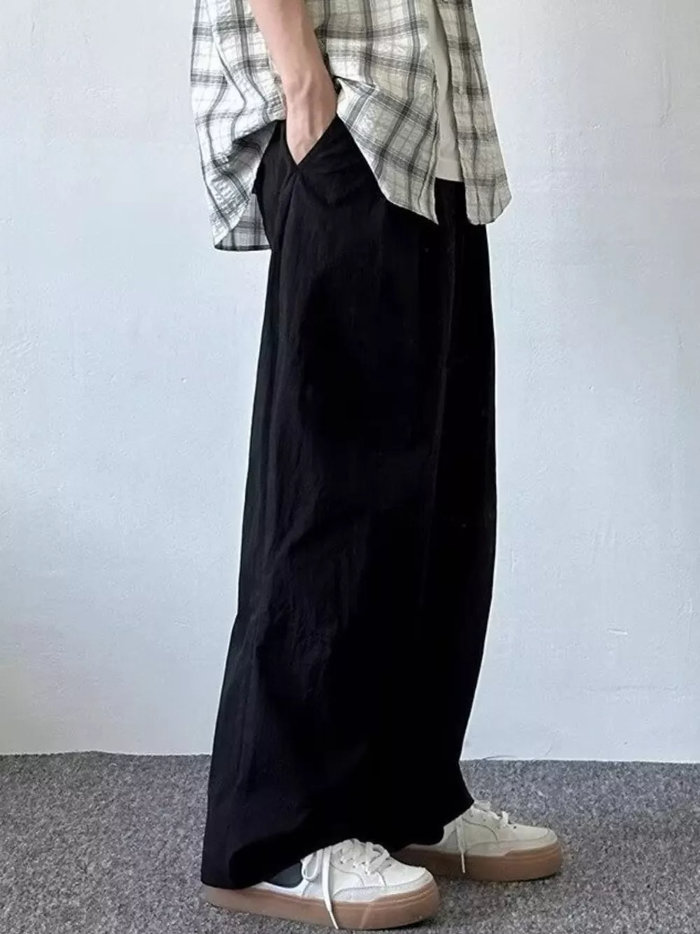 Men's Plus Size Loose Fit Casual Pants, image 2