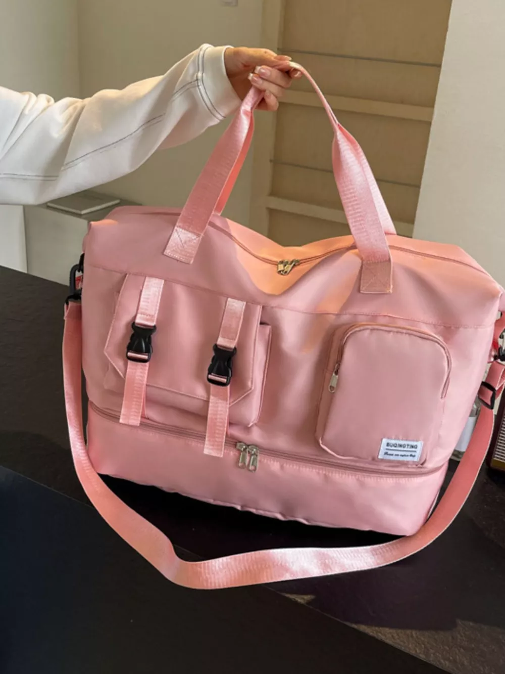 Large Capacity Multi-Pocket Travel Bag, image 6