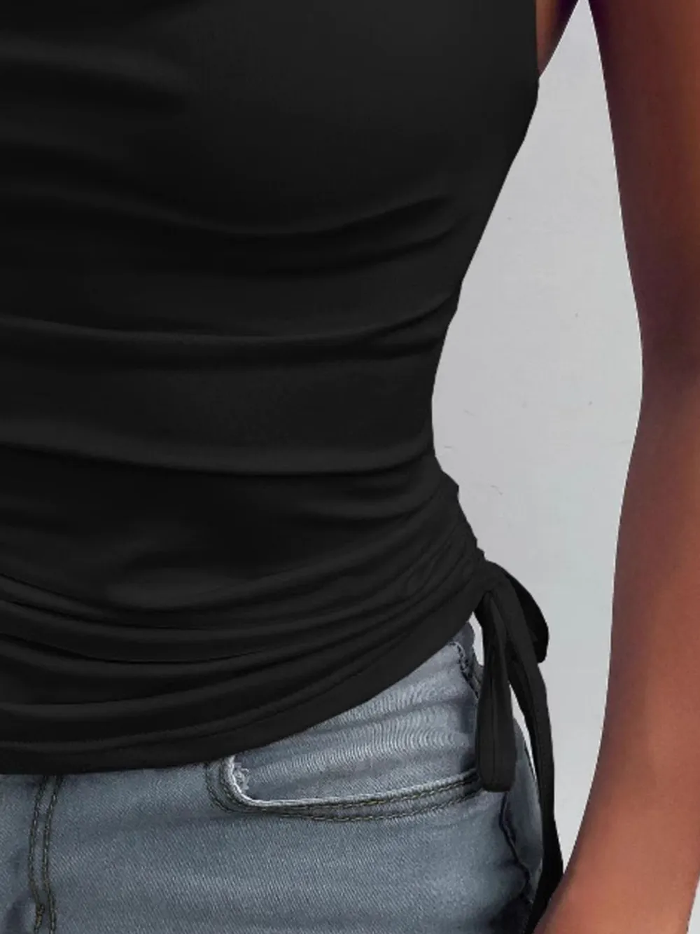 Side Drawstring Ruched Cami, image 12