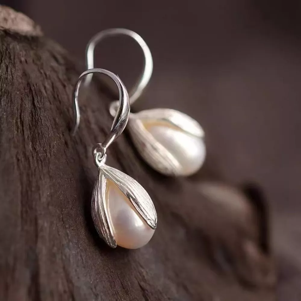 925 Sterling Silver Drop Earrings, image 6