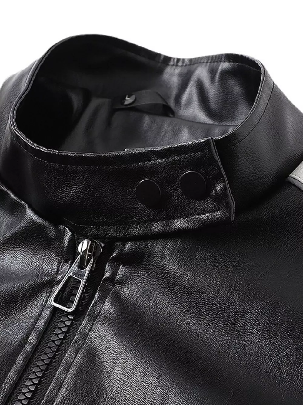 Men's Plus Size Zip Up Long Sleeve Jacket, image 6