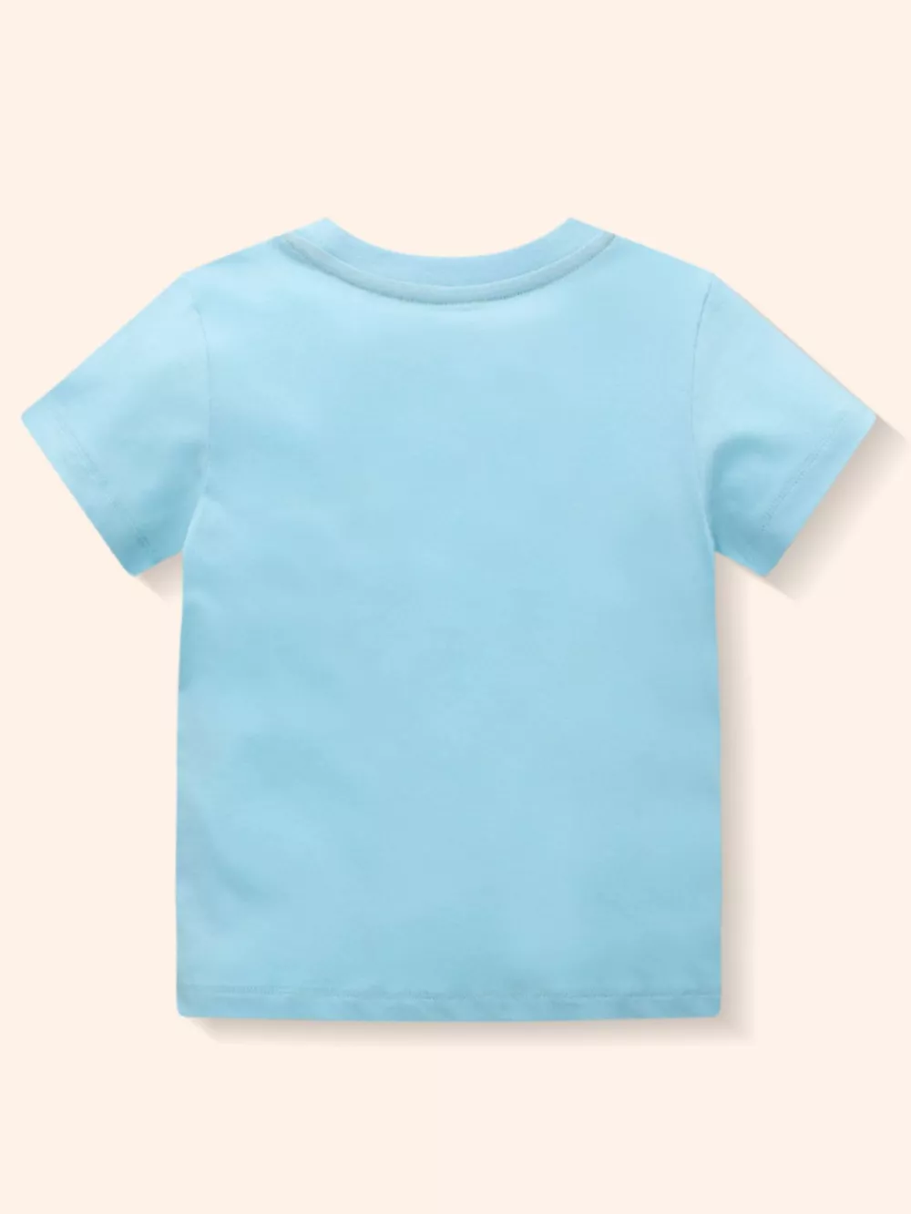Children's Printed Round Neck Short Sleeve T-Shirt, image 5