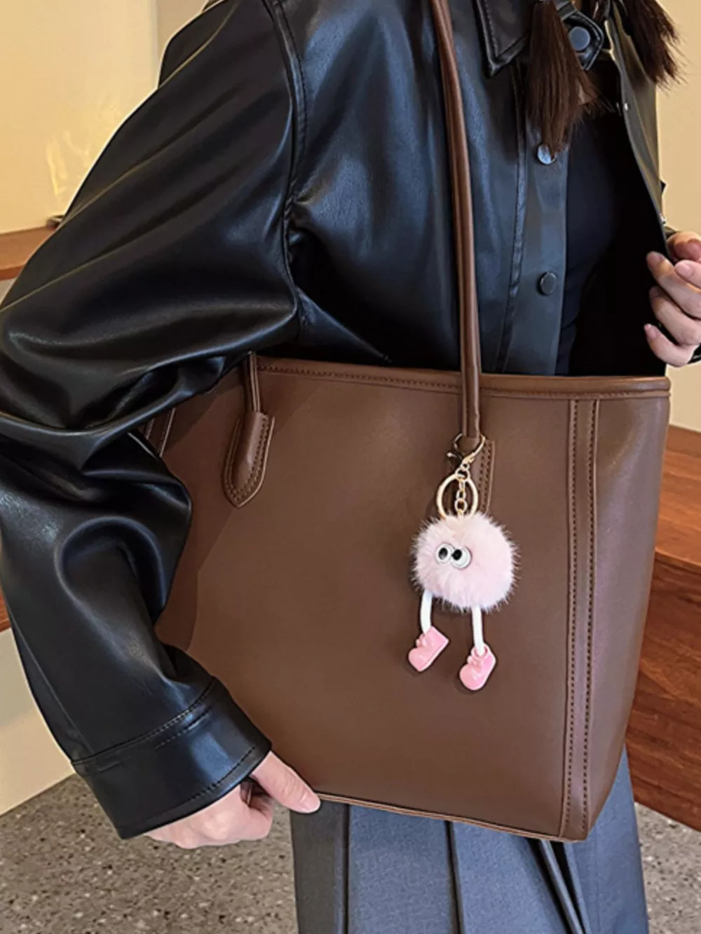 PU Leather Tote Bag, image 17
