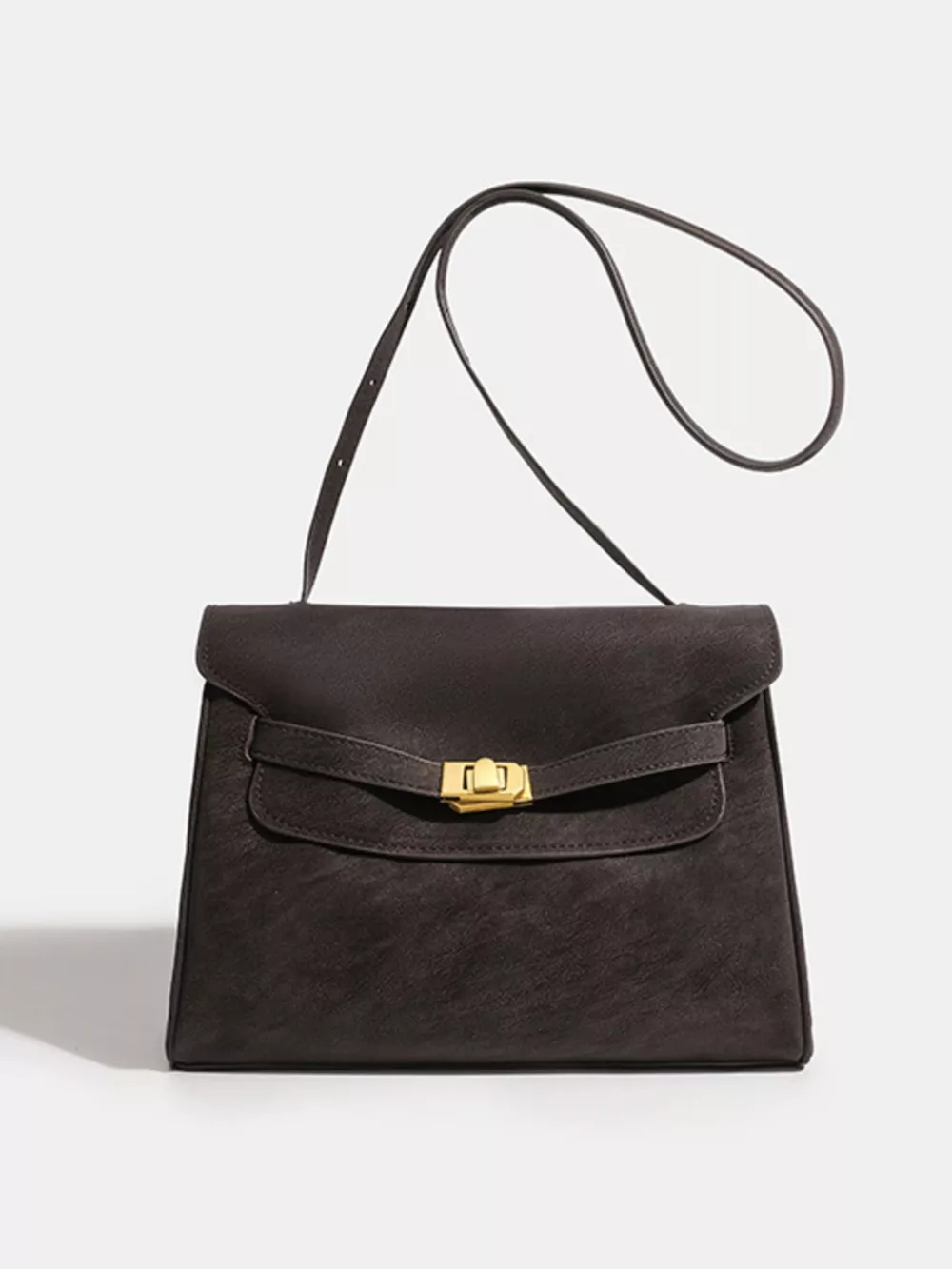 Buckle Closure Shoulder Bag, image 7