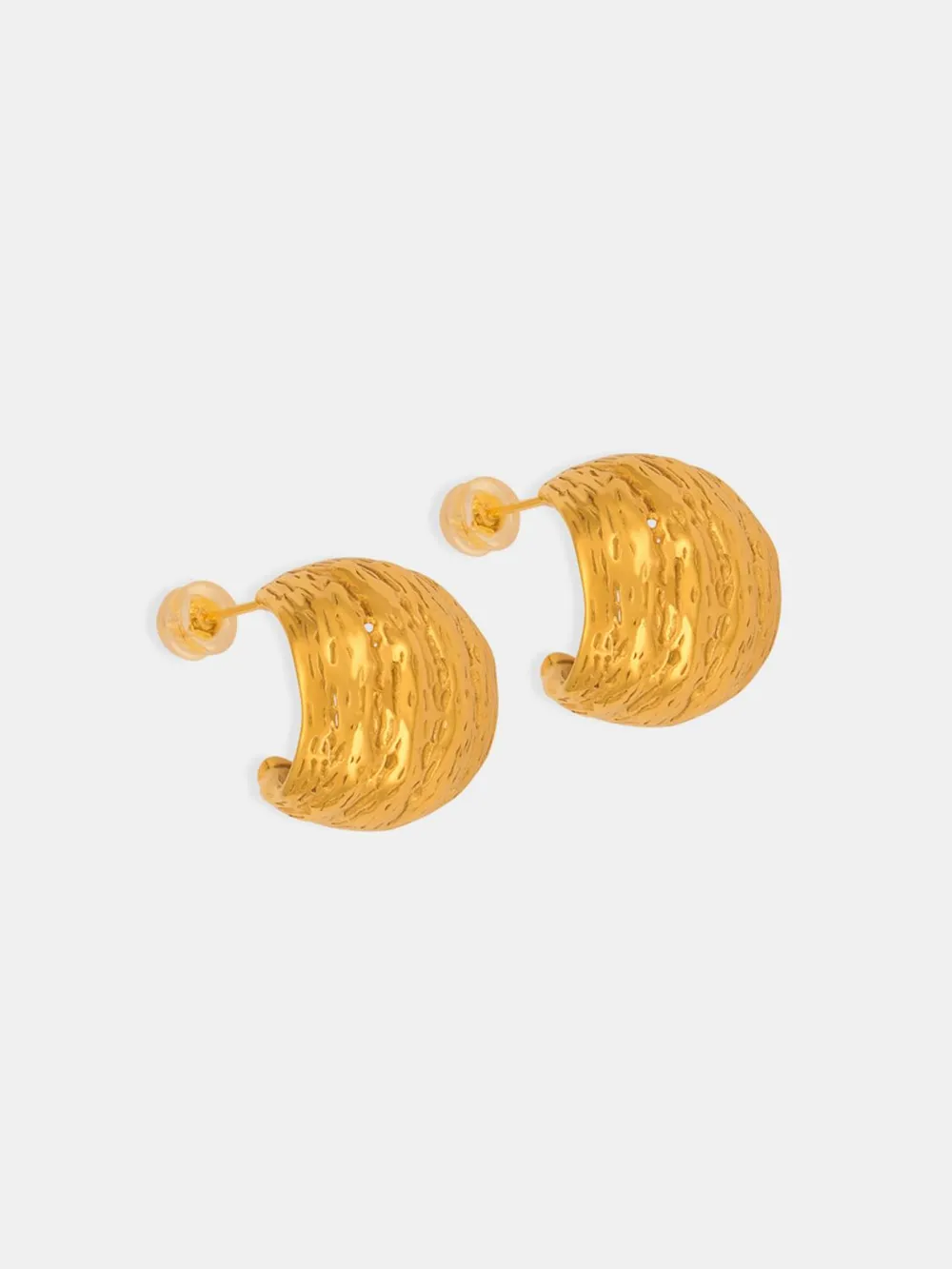 Titanium Steel Geometric Shape Earrings, image 8