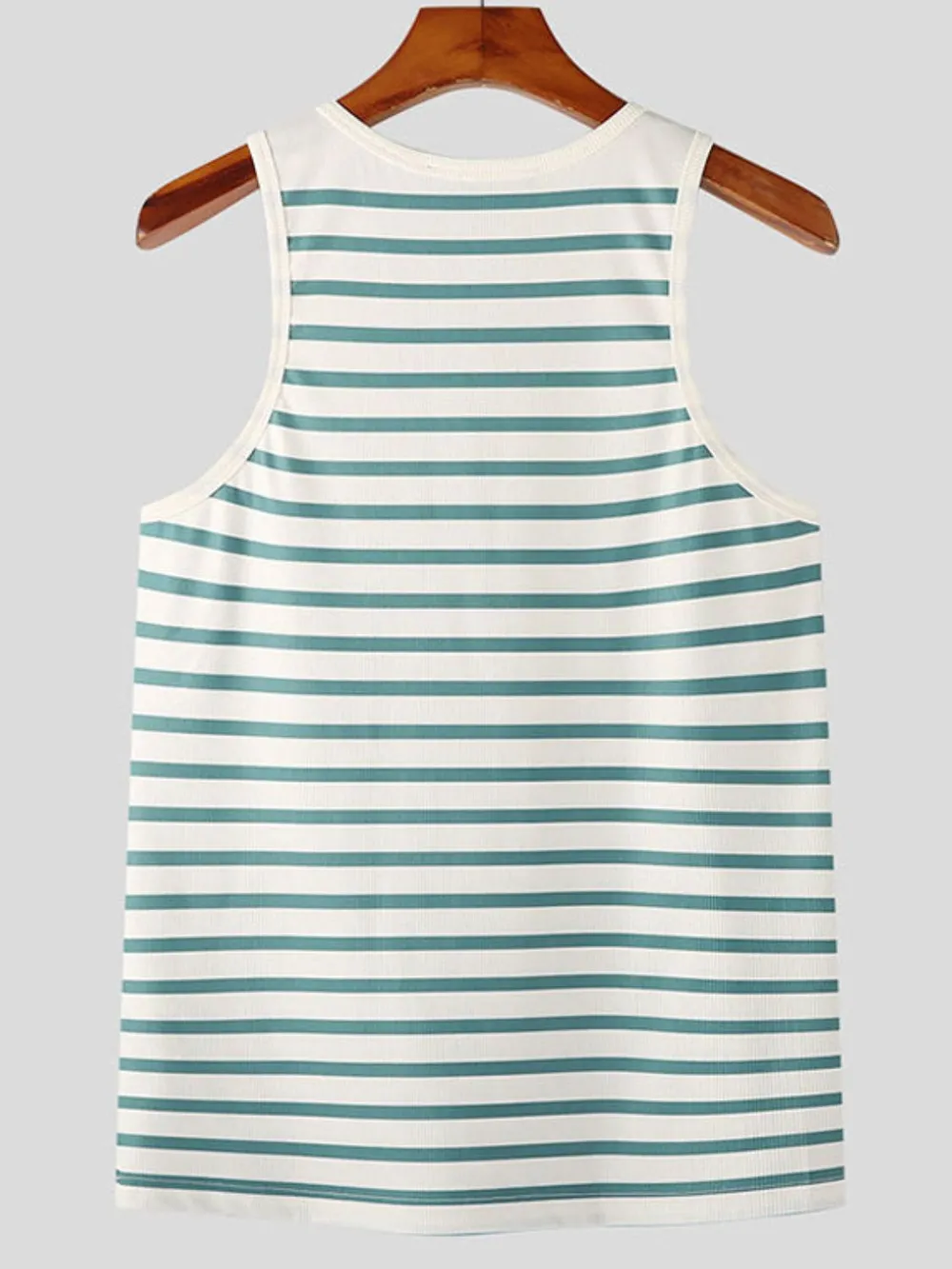Men's Striped Wide Strap Tank, image 4