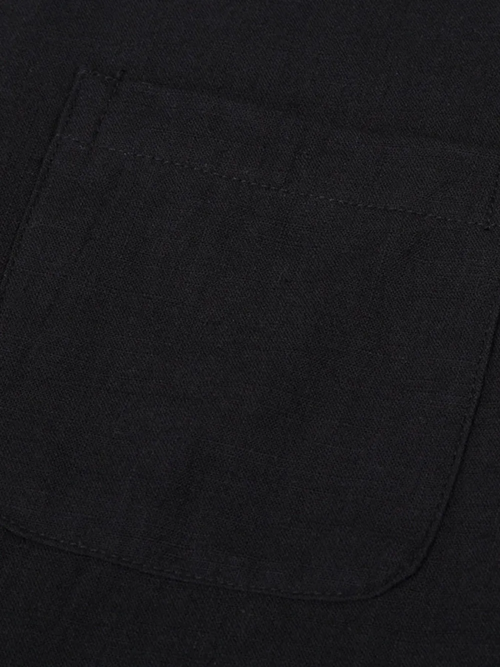 Men's Button-Down Shirt with Gingham Contrast, image 9