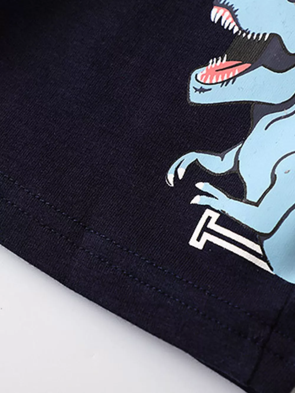 Children's Dinosaur Graphic Tee and Shorts Set, image 7