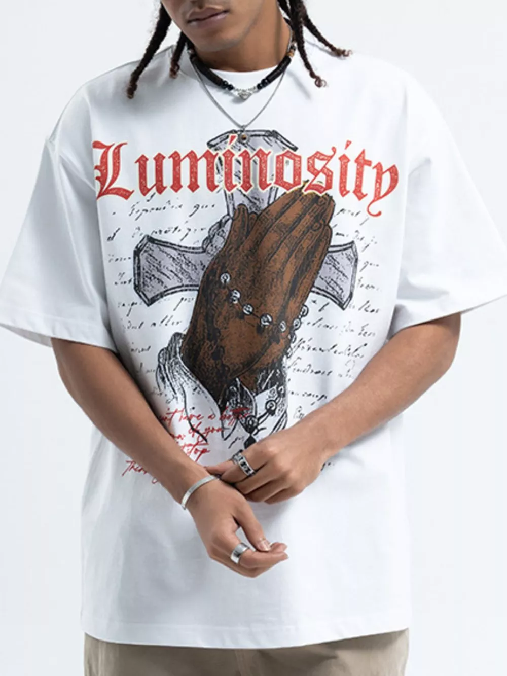 Men's Round Neck Short Sleeve T-Shirt, image 2