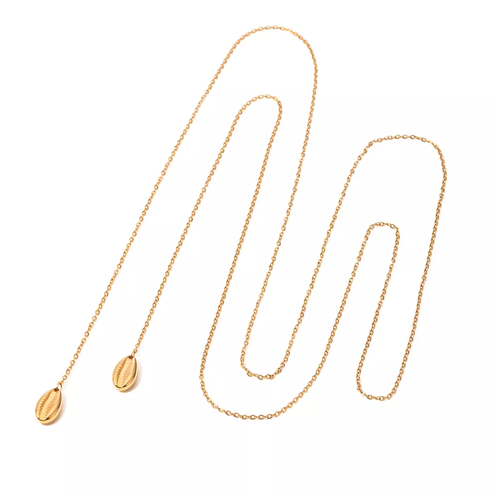 18K Gold-Plated Y-Shaped Necklace, image 5