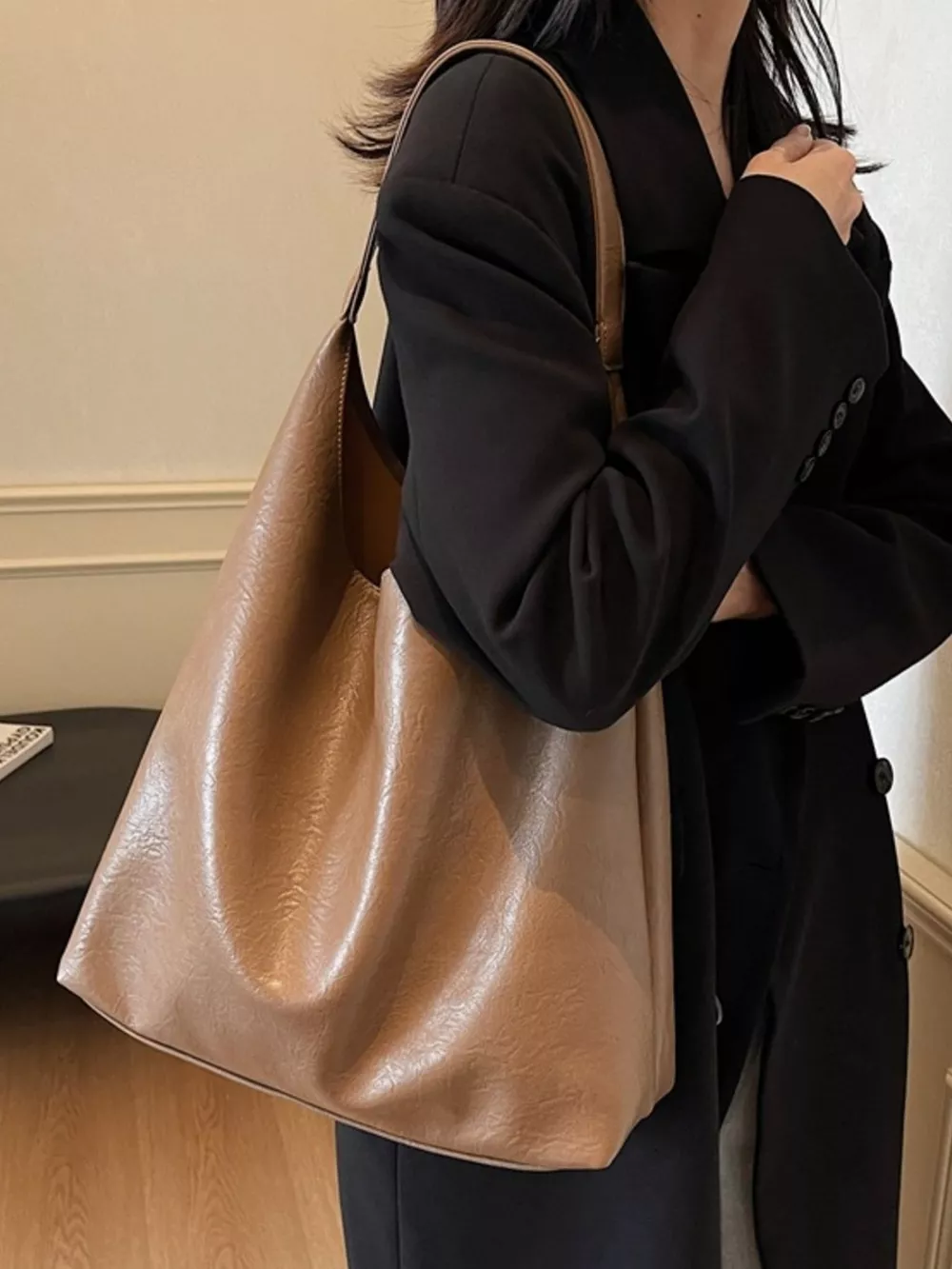 PU Leather Tote Bag, image 16