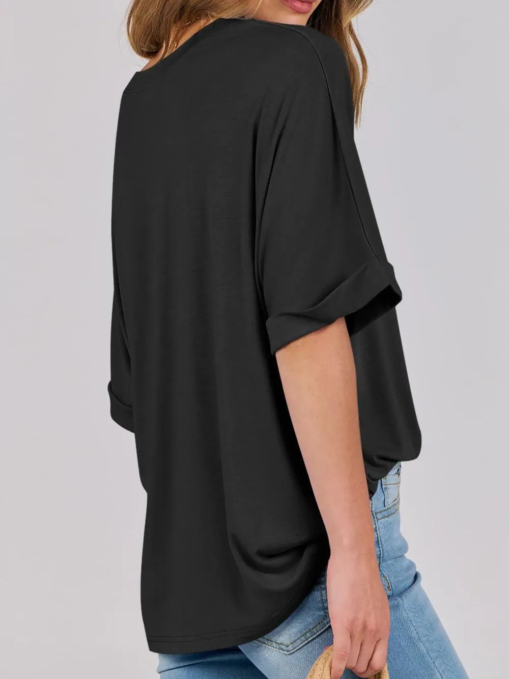 Round Neck Half Sleeve T-Shirt, image 13
