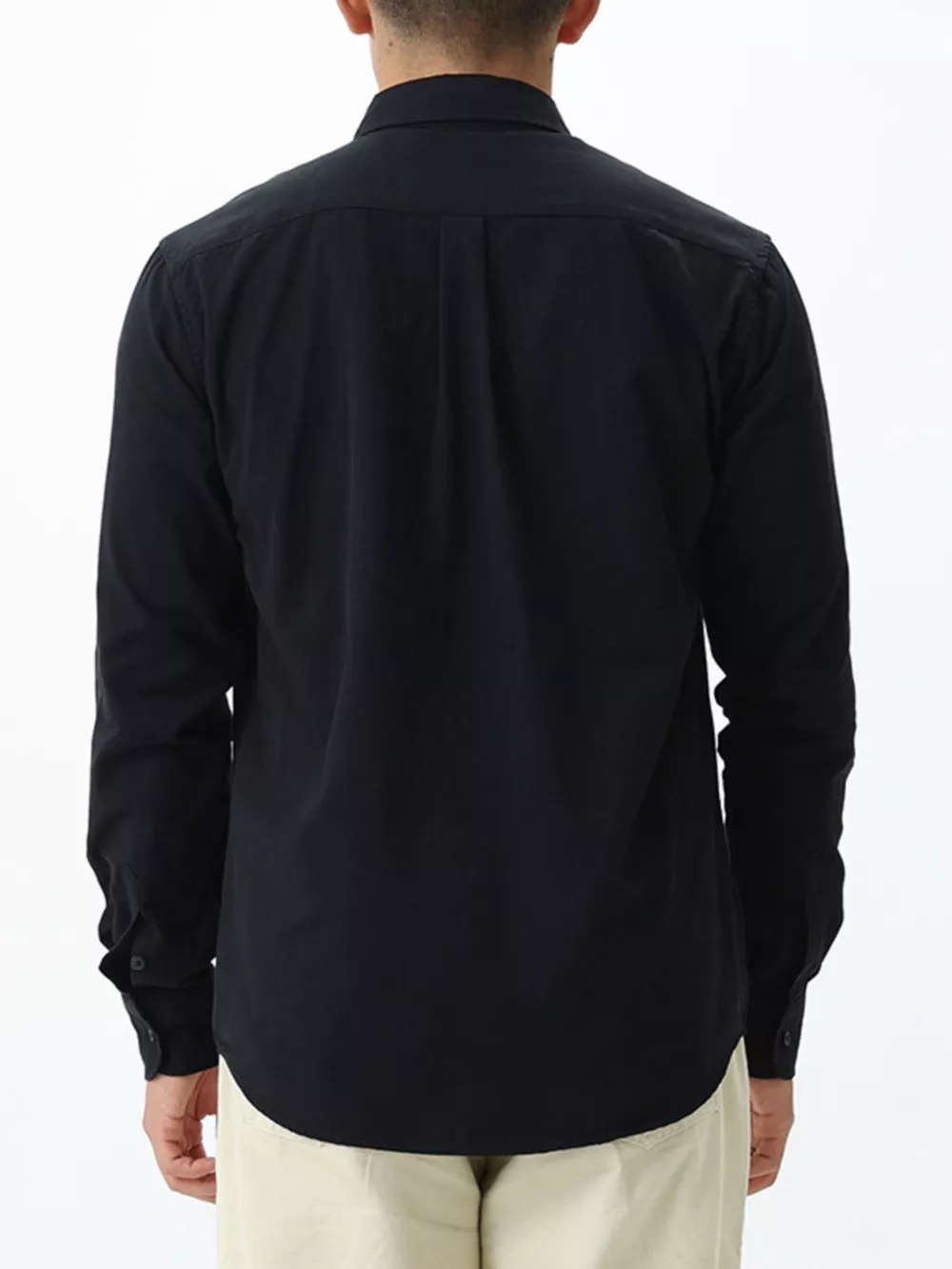 Men's Plus Size Long-Sleeve Button-Down Shirt, image 8