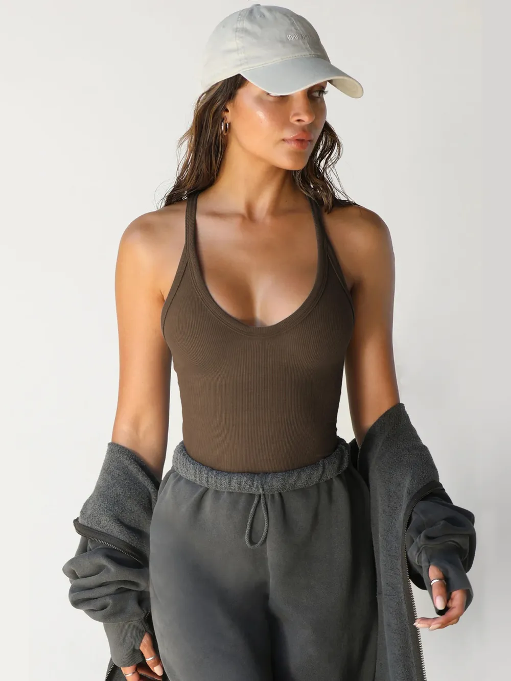 Scoop Neck Wide Strap Tank, image 10