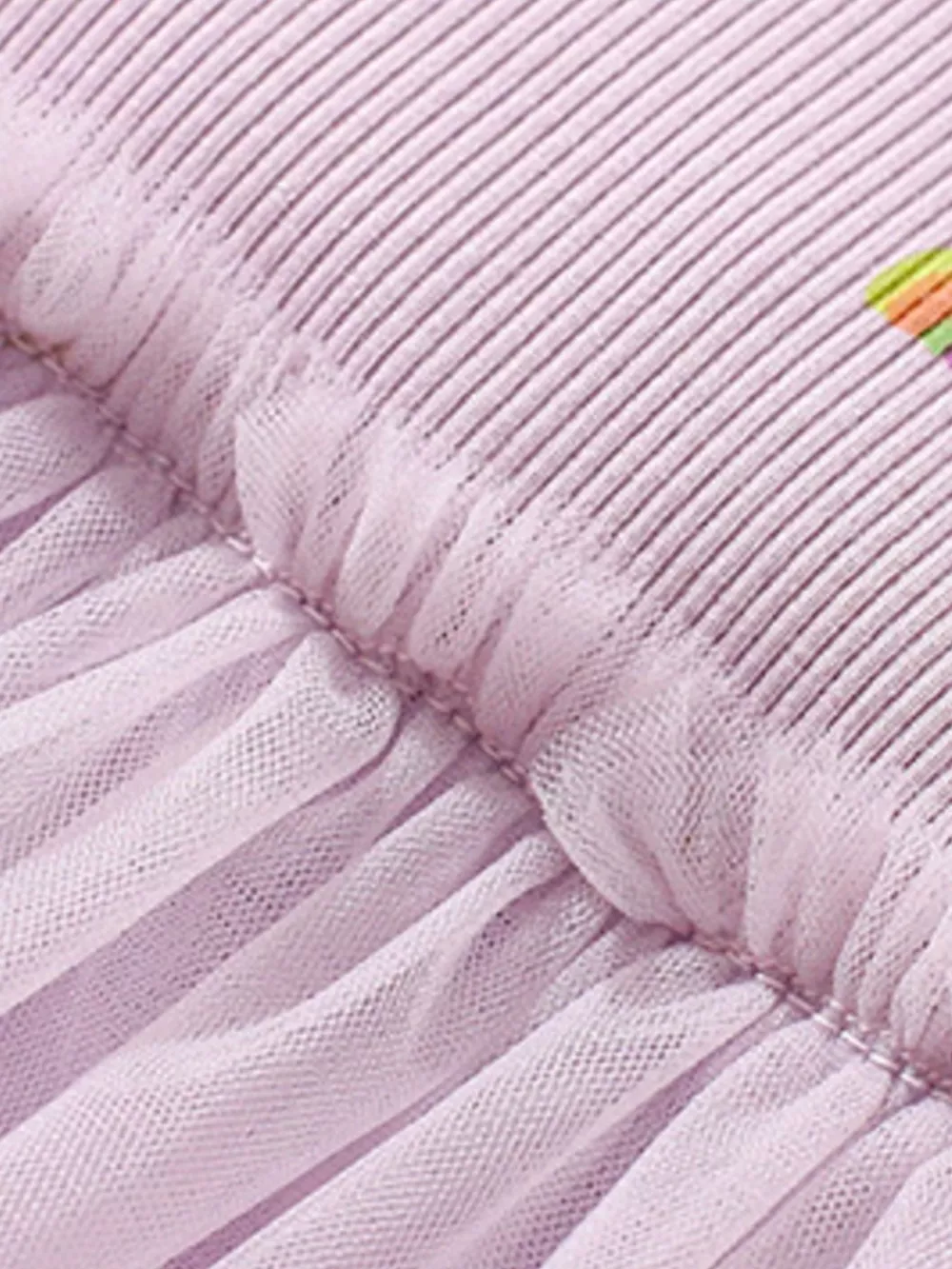 Children's Rainbow Print Tulle Dress, image 4