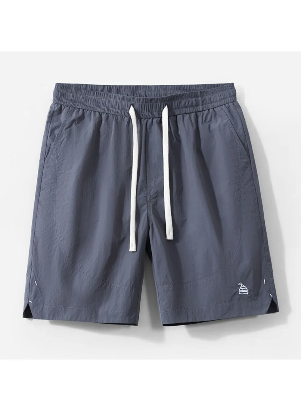 Men's Plus Size Drawstring Pocketed Shorts, image 4