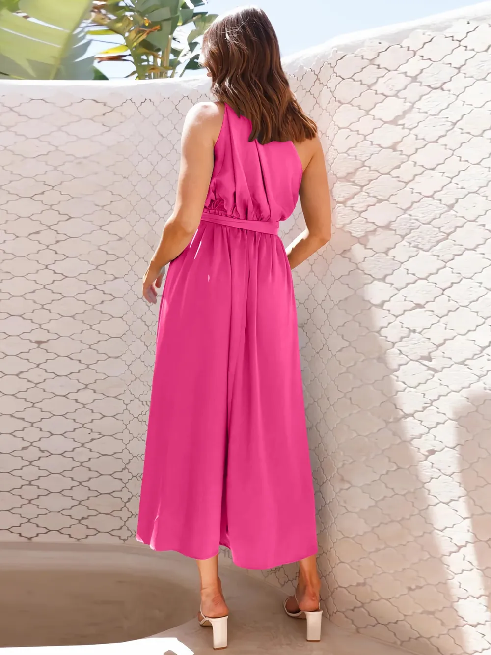 Single Shoulder Midi Dress, image 15