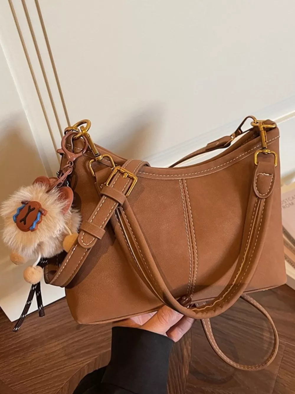 Adjustable Strap Shoulder Bag, image 3