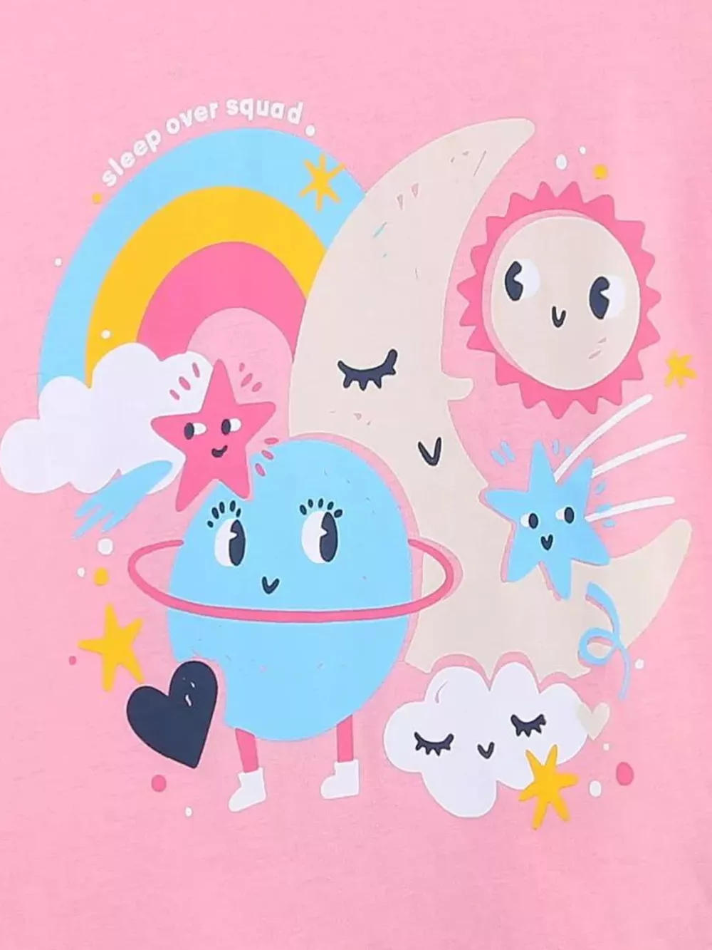 Children's Sleepover Squad Graphic T-Shirt, image 3