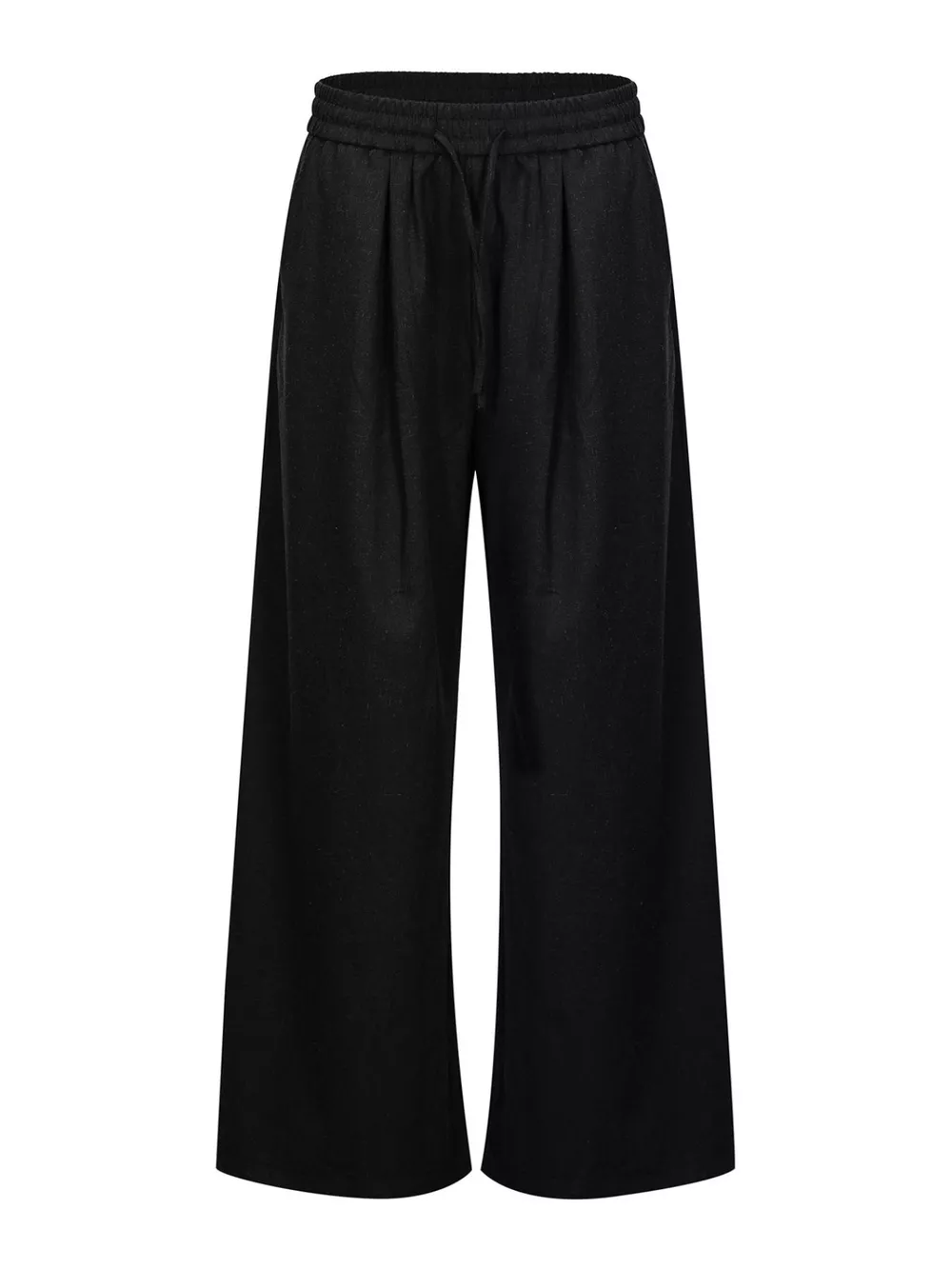 Men's Wide-Leg Drawstring Casual Pants