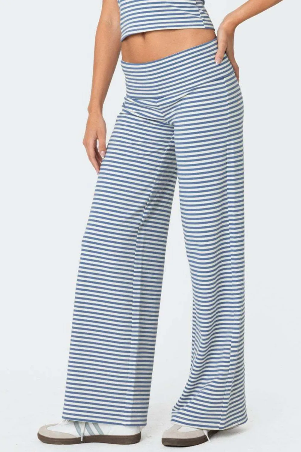 Striped Wide Leg Pants, image 17