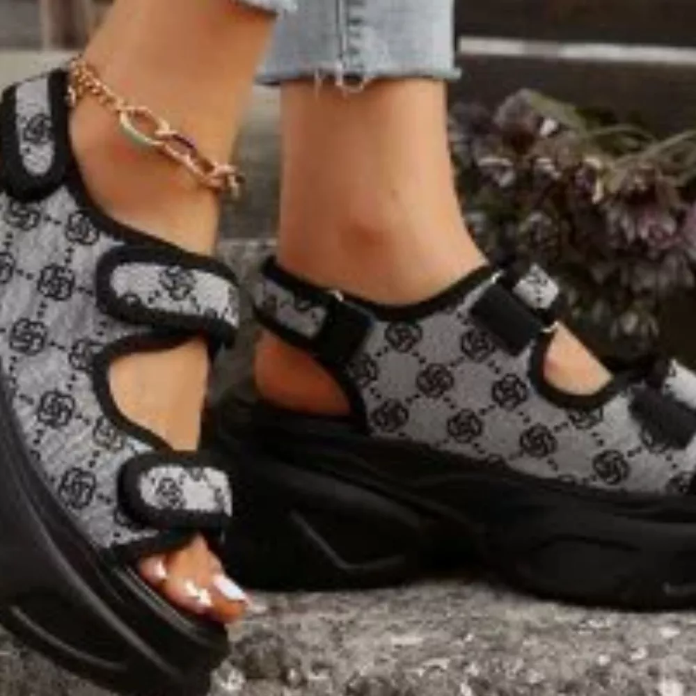 Open Toe Platform Sandals, image 6