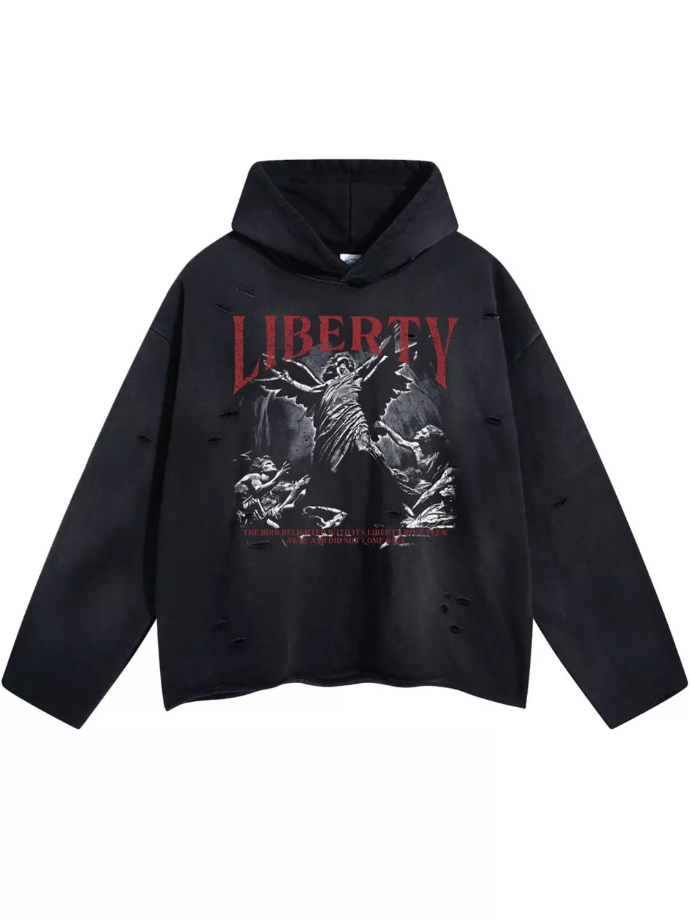 Men's Graphic Long Sleeve Hoodie, image 2