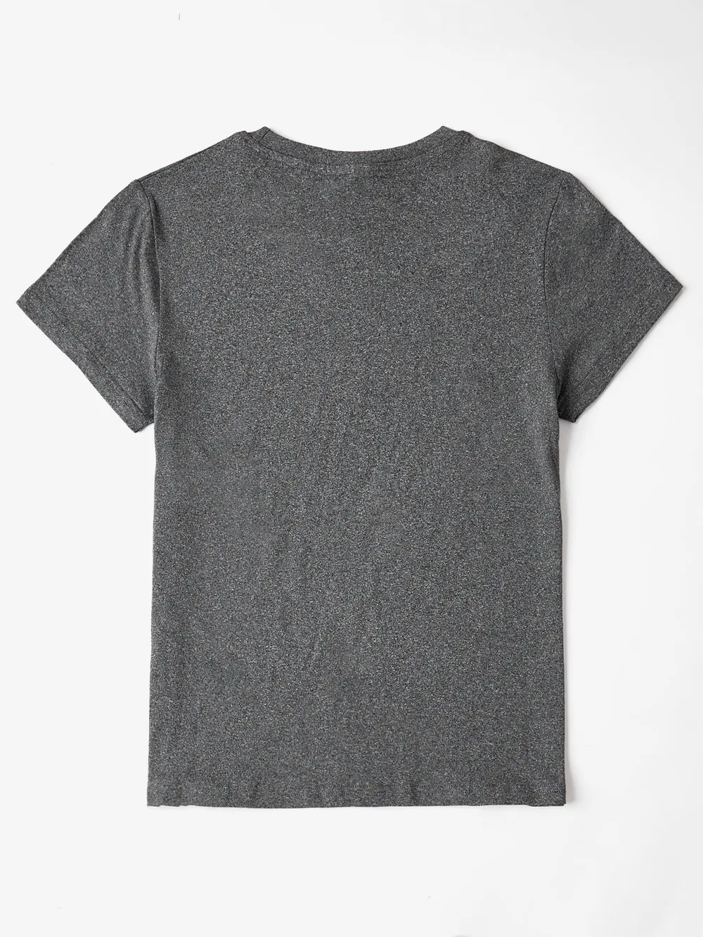 HAPPY EASTER Round Neck Short Sleeve T-Shirt, image 17